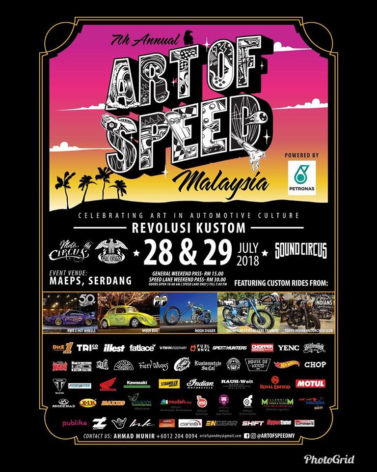 Art Of Speed Malaysia powered by PETRONAS returns for another epic annual event with the best rides &amp; communities represented in the largest indoor hall in Malaysia; MAEPS Serdang.

More info visit bit.ly/2KHqDWN

<a href="/twt_selangor/">Pengendali</a> <a href="/twt_malaysia/">Rakyat: #curatorMY</a>