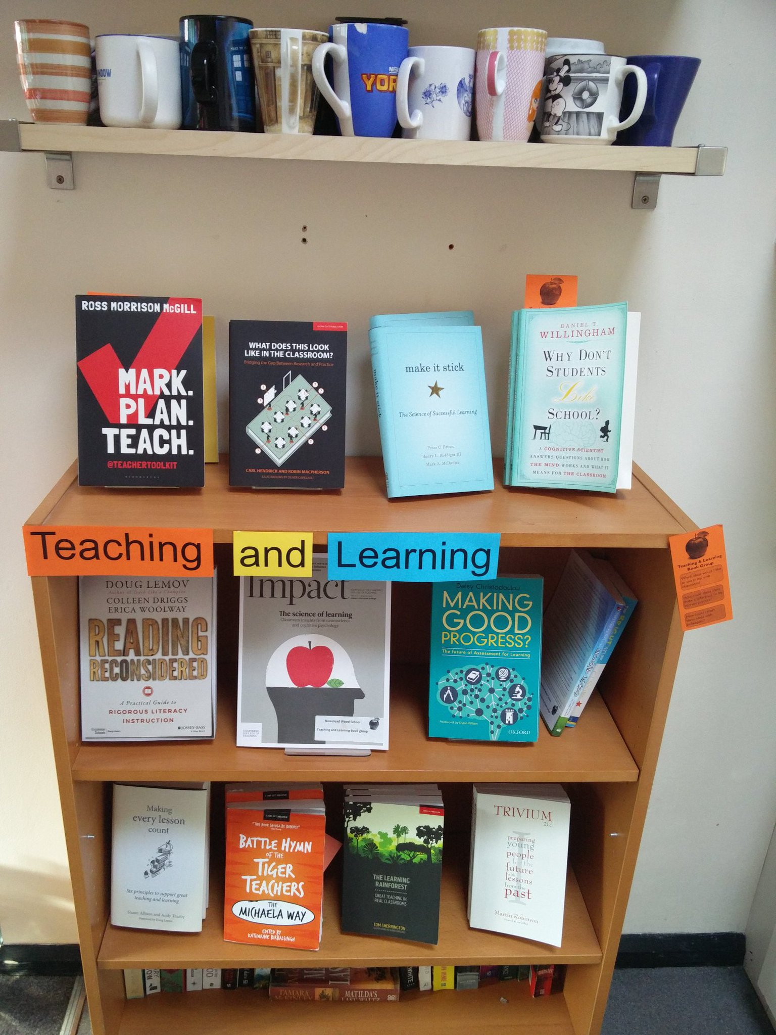 Jonathan Lewis On Twitter Our New Teaching And Learning Bookcase