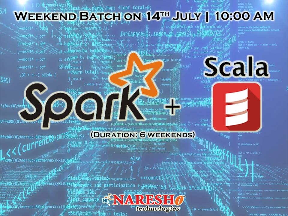 nareshitech's tweet image. Attend Weekend Batch of Spark with Scala on 14th July @ 10:00 AM
Course Content: nareshit.in/apache-spark-t…
#SparkwithScala #SparkTraining #ApacheSpark