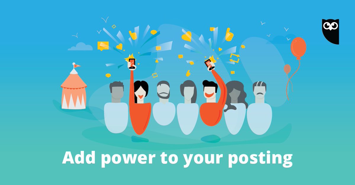 Exciting news from the nest!We've launched 'Boost' to help you promote top performing content on Facebook through <a href="/hootsuite/">Hootsuite 🦉</a> Have your #socialmedia content stand out from the crowd and reach new audiences!And more is to come soon!Stay tuned &amp; check it out: ow.ly/jtSX1019sFb