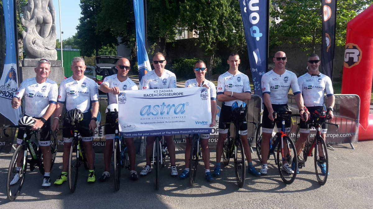 StevePrescott1's tweet photo. Massive thank you to @Rocknetworks  for sponsoring @Astra_DC K3 Zadara Race Across Europe! Without your support this epic challenge could not have happened and we could not continue the great man’s legacy #1Precky #Race4Precky https://t.co/jOvIvXoLLj