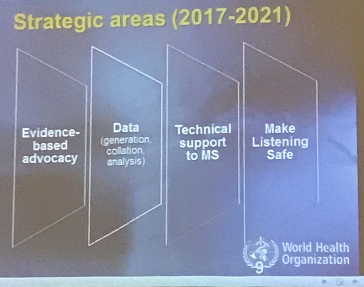 .<a href="/EarFoundation/">The Ear Foundation</a> Considering WHO programme for ear &amp; hearing care following WHA Resolution...needs strong cohesive action <a href="/WHO/">World Health Organization (WHO)</a>