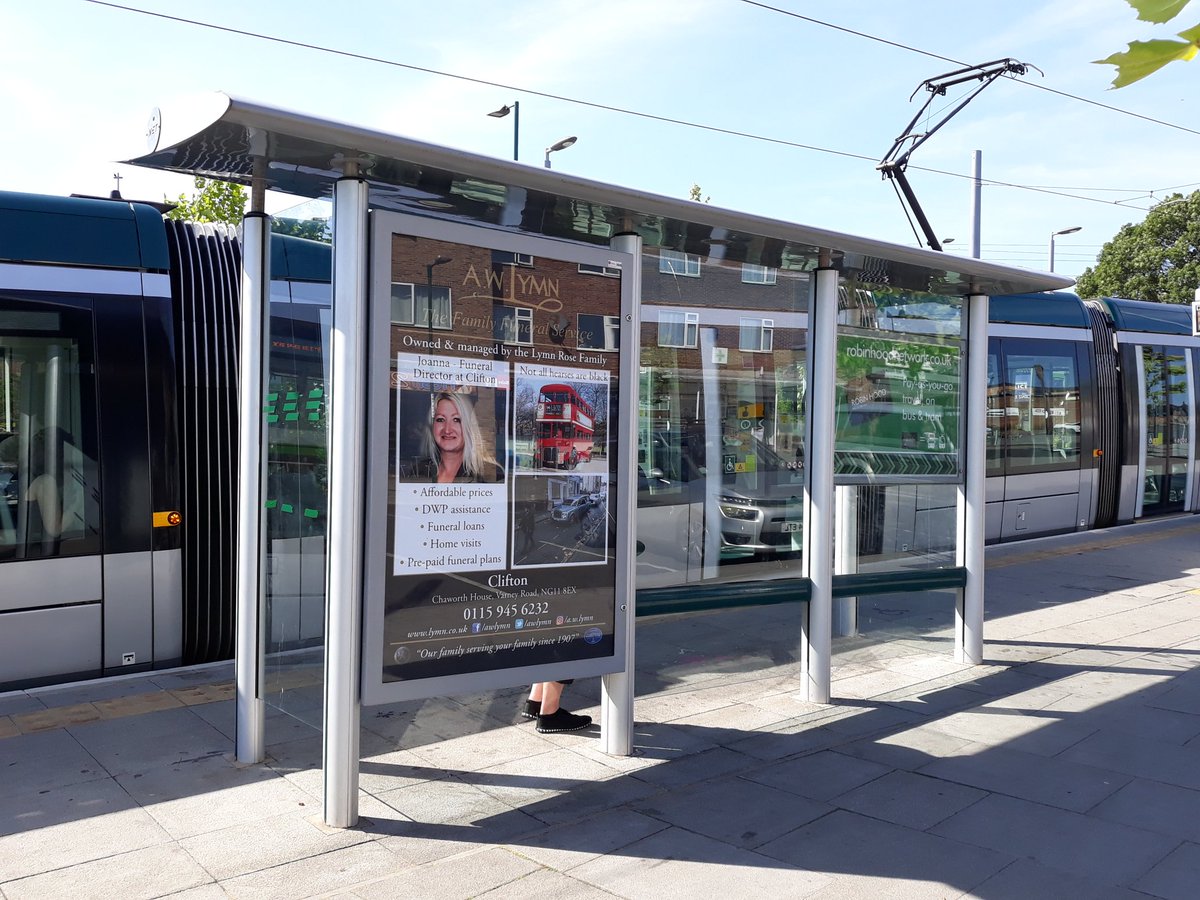 miketerryoutdo's tweet photo. Out and about in #Clifton and great to see @AWLymn #tram #6sheet #advertisement on the #HighStreet on a beautiful #sunny #morning #TramAdsWork https://t.co/VQ4EvJrDTQ