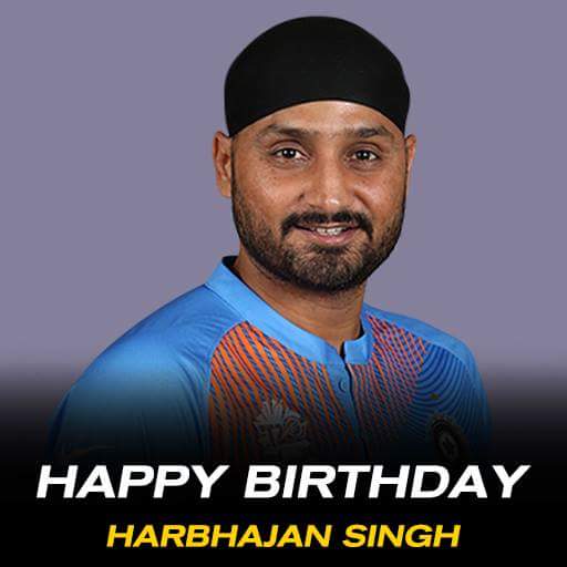 Happy birthday harbhajan singh      