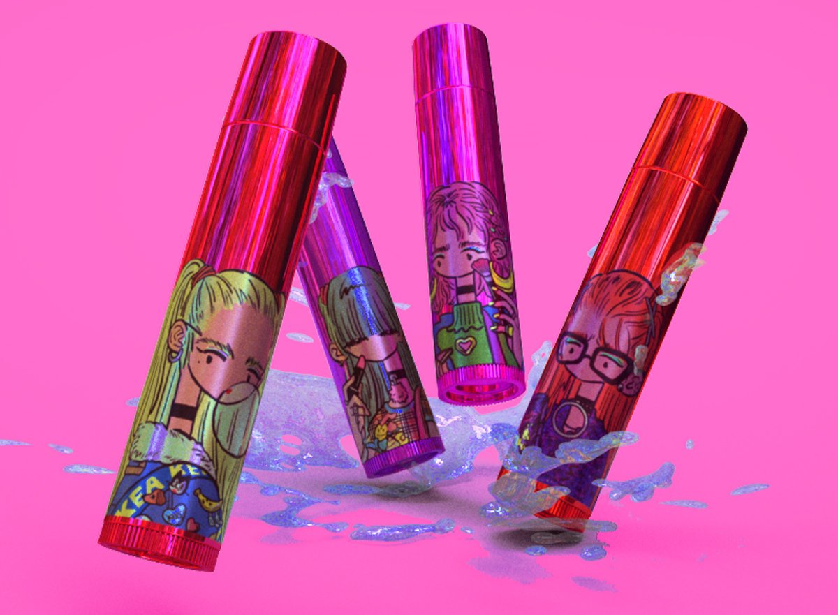 Dimention導入 リップスティック作ってみました 正味ヤバイ  #adobedimensioncc #adobe