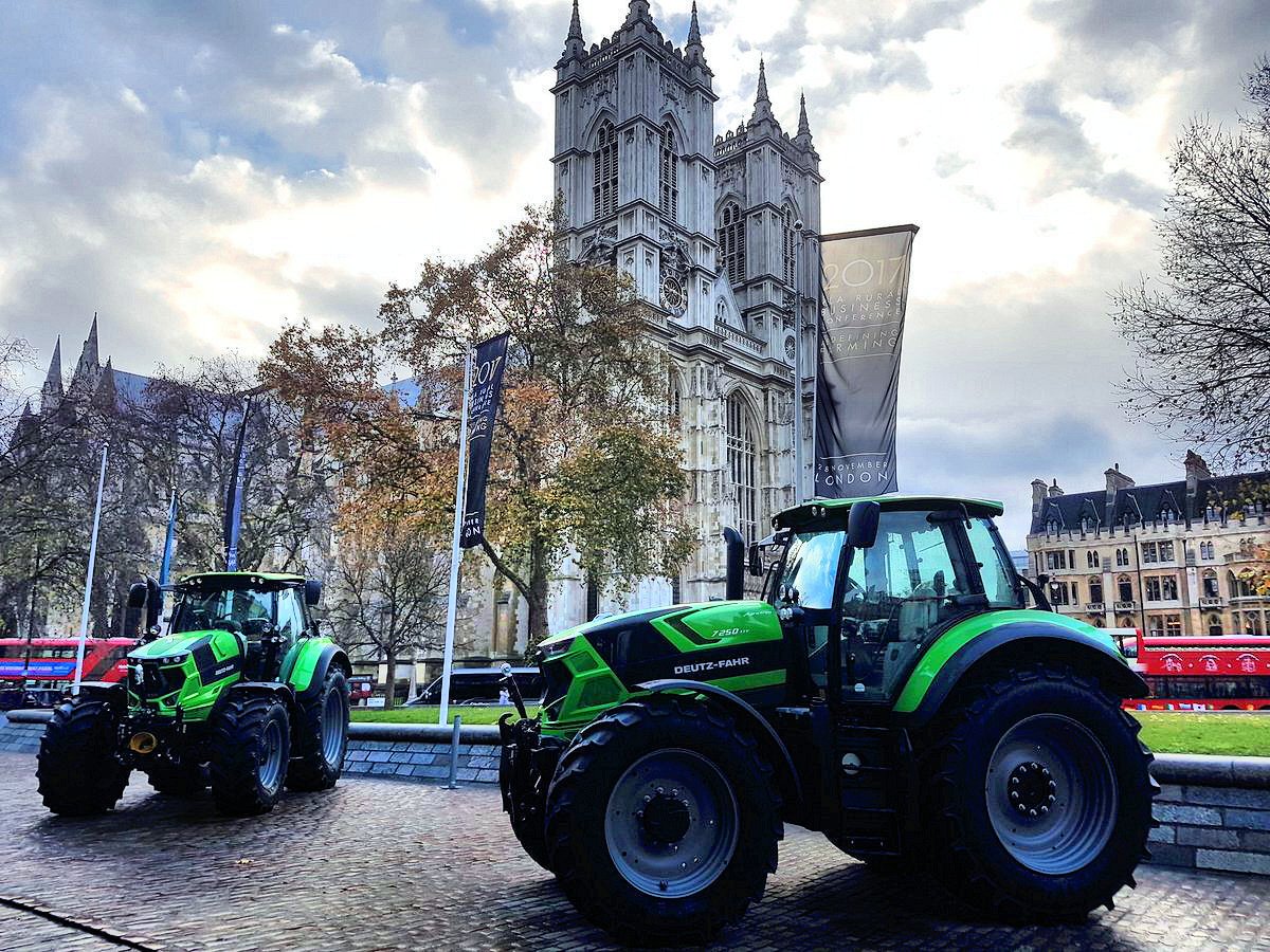 CLAtweets's tweet photo. #Throwback: Tractors in Westminster. Must be a CLA Conference. #RB2017 https://t.co/qUOCZw7nYO