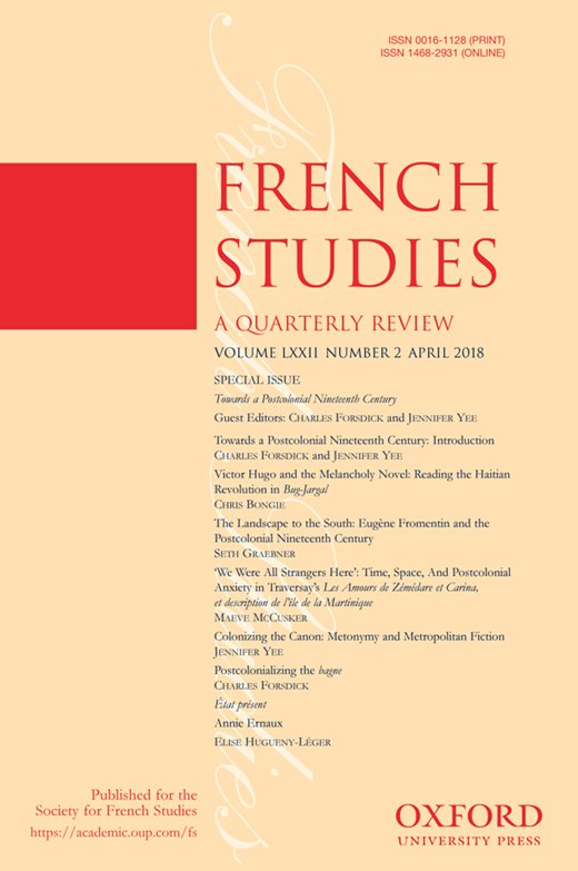 Congratulations to @tunwin and @FrenchProfessor on their superb service as editors of @FrenchStudies #SFSCork2018 @french_studies