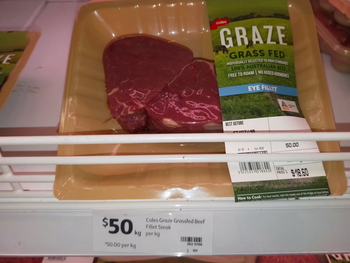 govtools123's tweet photo. So glad to get $10 pw wage rise
Might need it today #coles .
Meat $50kg  #auspol #qanda https://t.co/oKMZnji1YQ