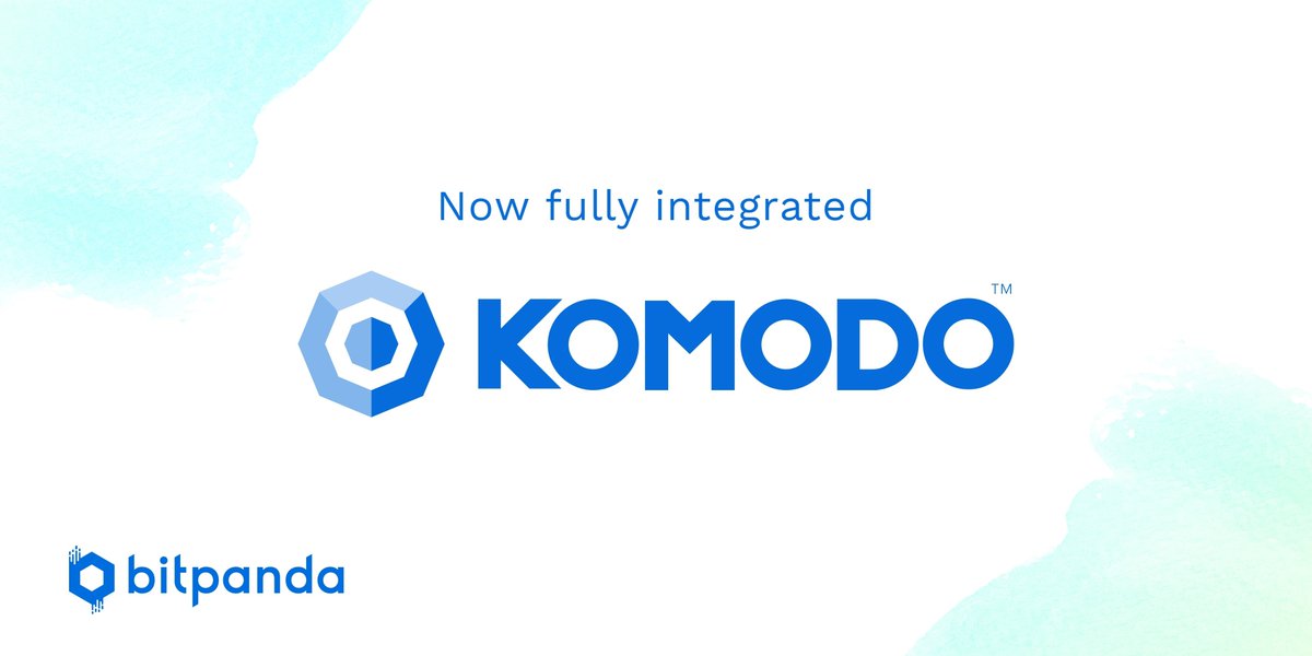 We’re happy to announce the full wallet integration of @komodoplatform on the Bitpanda platform! #bitpanda #KMD $KMD