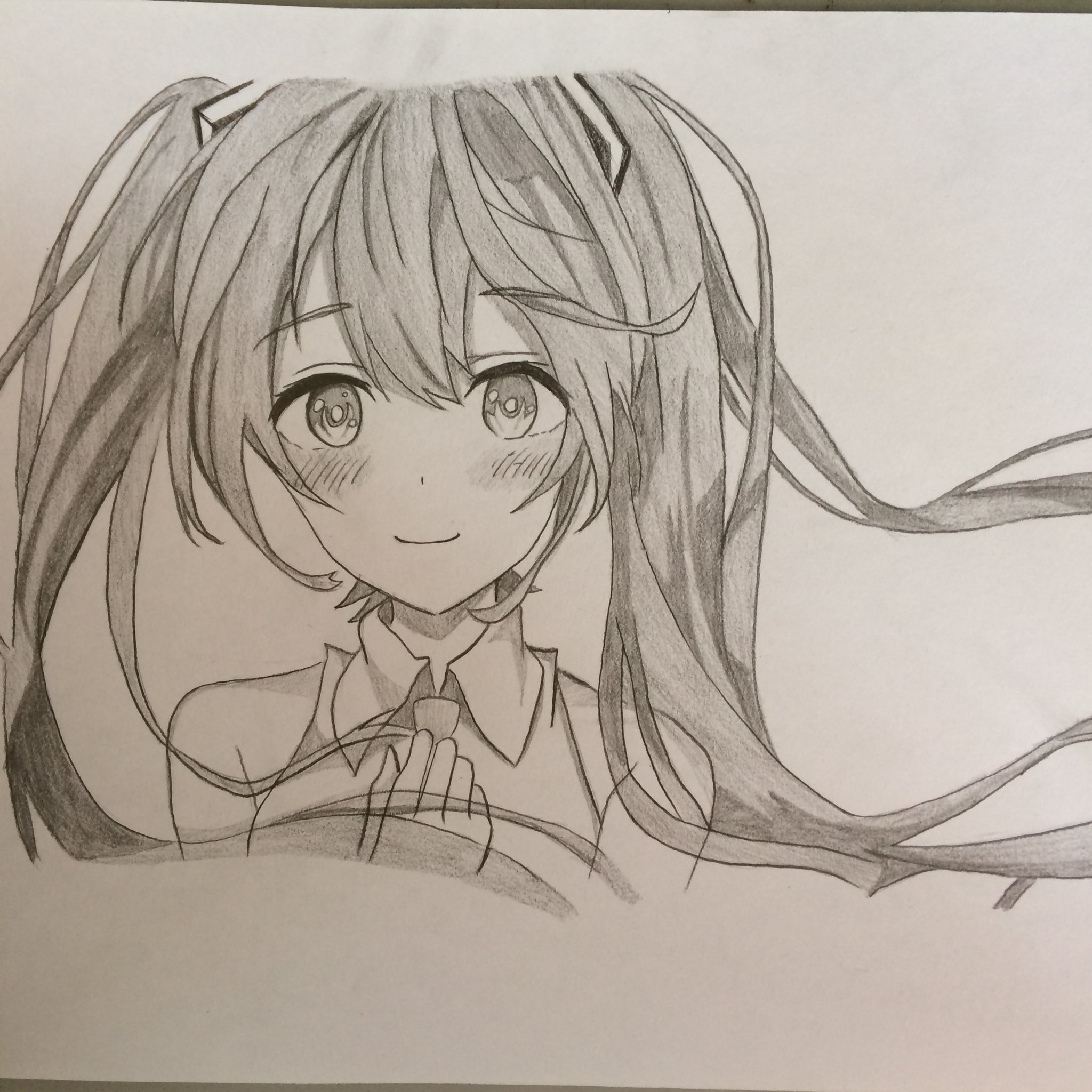 ゆうな 在 Twitter 上 イラスト風の初音ミクを模写してみました 初音ミク イラスト 模写 絵描きさんと繋がりたい T Co Bebjgaie33 Twitter