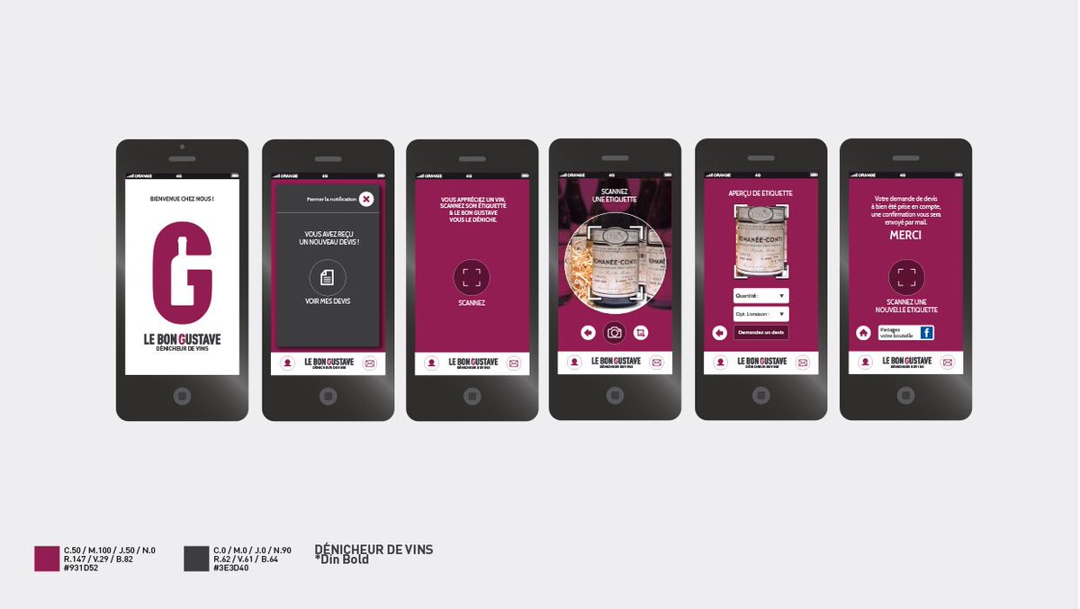 ddetpardi's tweet photo. Redécouvrez l'identité visuelle de @lebongustavefr par @ddetpardi.
Nous avons également conçu le design graphique de l’#application mobile et créé des templates du site internet facilitant l’expérience utilisateur.
#wine #logo #artwork #communication #identity #GraphicDesign https://t.co/u7RnA13XZ2
