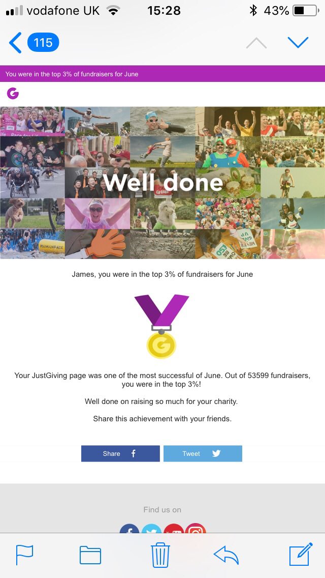 TeamThie's tweet photo. Almost a week since our @met_miles #MetMiles & still amazing to see donations coming through. The total raised for @PancreaticCanUK is now at a brilliant £2073.36👏Our donations page will stay live till midday tomorrow before confirming the final total👍 https://t.co/kbXRJw5zna https://t.co/qihw9ItSai