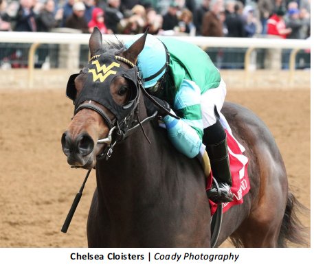 KYTbred's tweet photo. #USBRED #KYBred CHELSEA CLOISTERS keeps 2YO hot streak going with game runner-up in Prix du Bois-G3 at Deauville! @FasigTiptonCo July grad from @TaylorMadeSales by @claibornefarm First Samurai. Select yearlings @FasigTiptonCo selling July 10th. Photo courtesy @theTDN https://t.co/5rjZs5rOEO
