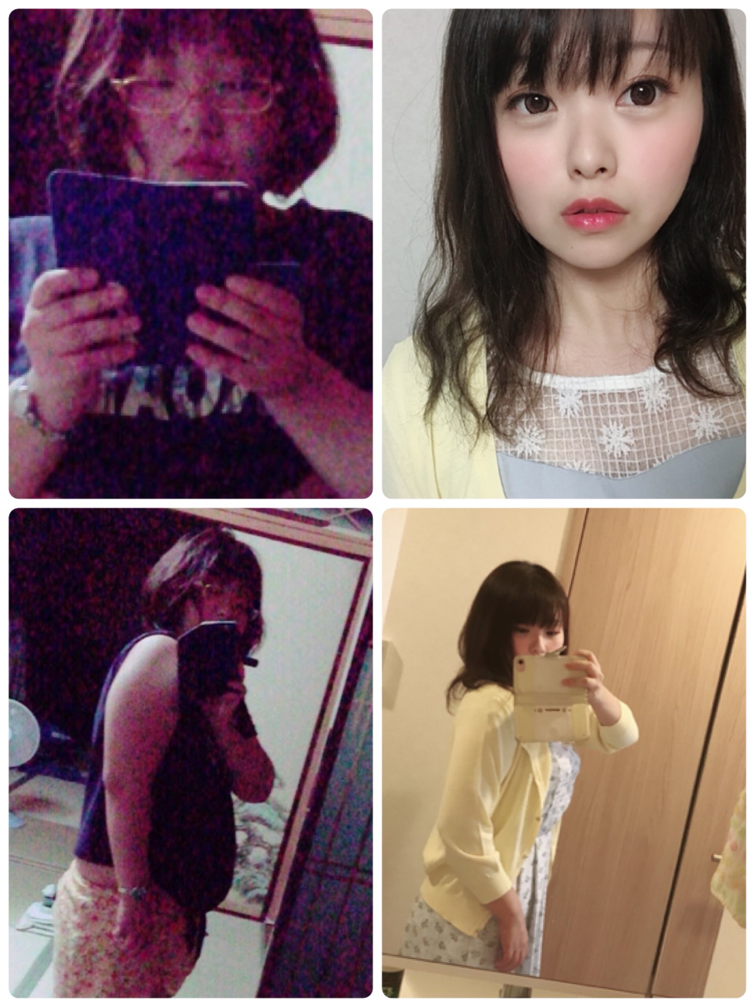 みずよってぃー 今より太ってた頃 歳 現在 24歳 太ってると歳とって見えない 角度とかあるけどさ 一応 太ってた頃のも今のも色味加工してあります T Co Eoqchbvxee Twitter