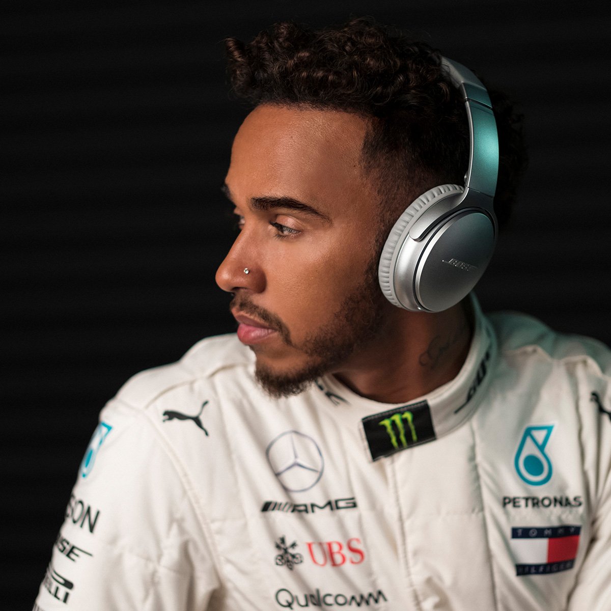 TweetBluewater's tweet photo. We’re gearing up for the #BritishGP with the Bose My Race Weekend event in the Moon Court. Visit the #BoseStore to get a limited edition @MercedesAMGF1 Petronas Motorsport @LewisHamilton cap with any purchase of our #QC35 II wireless headphones! #TeamBose https://t.co/BhQD0dyScy
