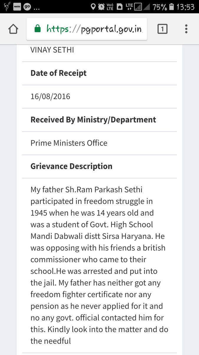 vinset1709's tweet photo. @cmohry 
@PMOIndia 
@mlkhattar Please look into the matter pending for years https://t.co/LAqRWKH933