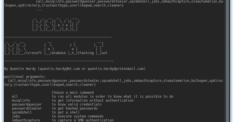 profxeni's tweet image. r/t #MSDAT - #Microsoft_SQL #Database Attacking Tool dlvr.it/QZKqRN