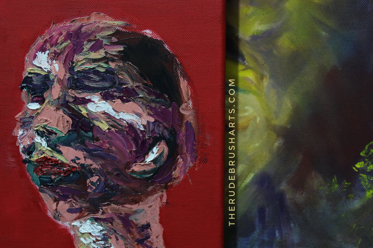 therudebrush's tweet photo. "PLASTIC VOGUE"
Oils.
#Faceperiment
.
You need to stretch that face honey. That nose dont look right, edit that with scalpel knife.

#Art #PlasticSurgery #Contemporaryart #portraits #modernart #oilpaintings https://t.co/T1Q5v4J8sp