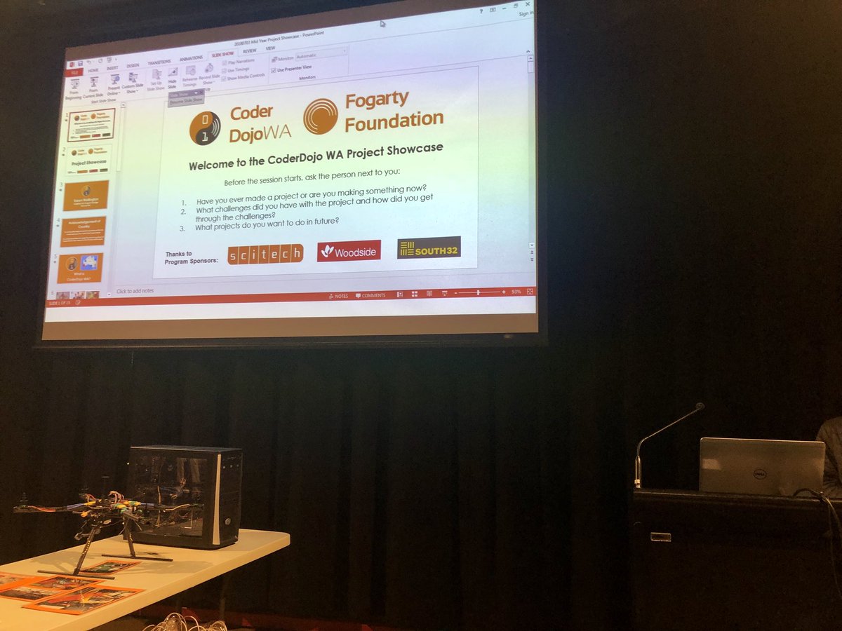 _vedusha_'s tweet image. I attended a coder dojo showcase @scitech today and was really amazed by the incredible talents of our young ninjas. Thank you @Karentton for making me a part of this event and @msandfor for the tips on how to nail a presentation😅#coderdojowa #womaninit #ilovemyjob