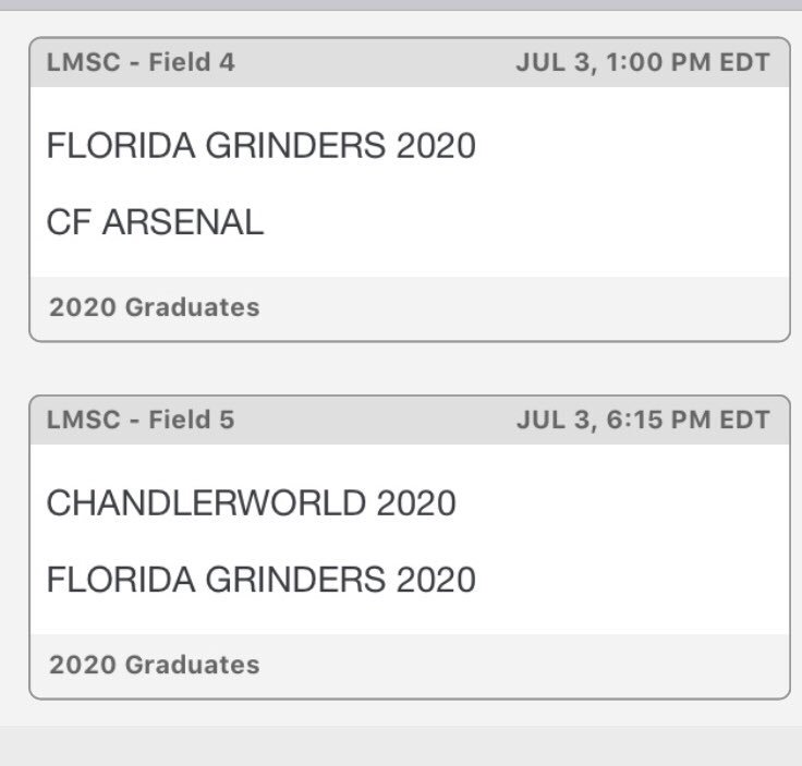 FloridaGrinders's tweet photo. It’s a great Day for 2! The Florida Grinders will finish out the @WilsonPremierBB 2020 East Championship today with a DH. Sebastian Bentz LHP will go Game 1, Peyton Ricko Game 2! https://t.co/YcfFpIm7GJ