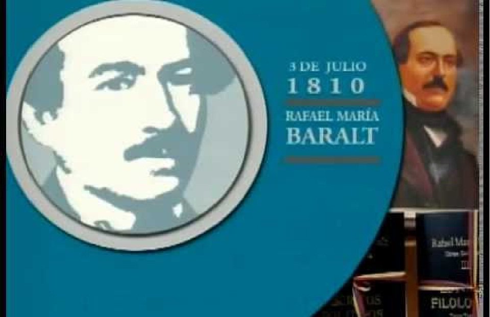 Un día como hoy, en 1810, nació en Maracaibo, estado Zulia, Rafael María Baralt, insigne escritor, periodista, historiador, poeta y primer hispanoamericano en ocupar un sillón en la Real Academia de la Lengua Española.
