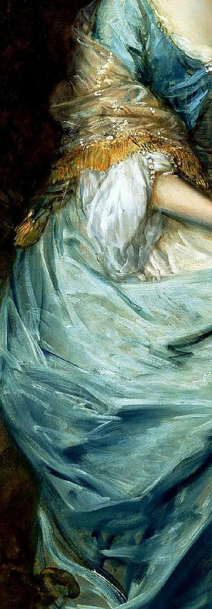 neopaintings's tweet photo. ten as portrait of anne countess of of chesterfield (detail) by thomas gainsborough https://t.co/uiRU5yriOX
