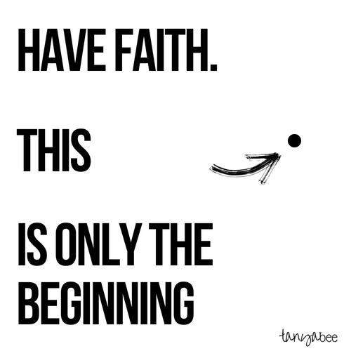 tanyabeevisual's tweet photo. #havefaith #youcandoit #startsomewhere #beginning #tanyabee https://t.co/9y6SC2Zsyg