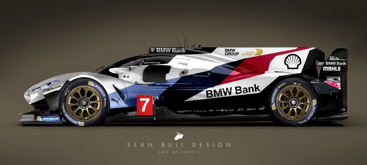 Une BMW M8 GTE Art Car signée Sean Bull Design - Endurance Info