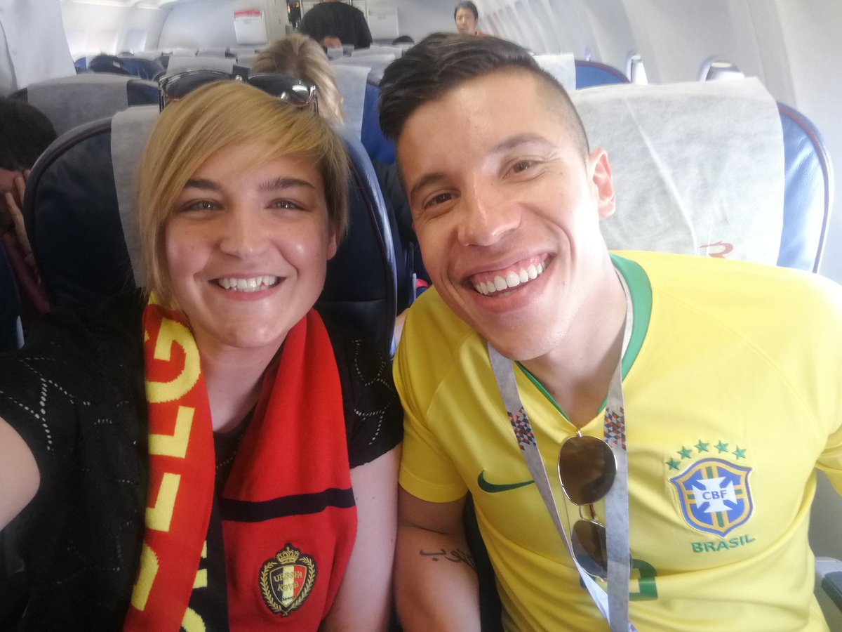 LDieffembacq's tweet photo. See you in 1/4 final! 🇧🇪🇧🇷 https://t.co/DuroyQ4BYR