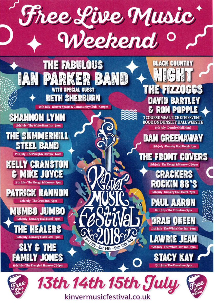 thinkcreatives's tweet image. Great to see our work up and about for this year’s #kinvermusicfestival Fingers crossed the beautiful weather holds 🌞