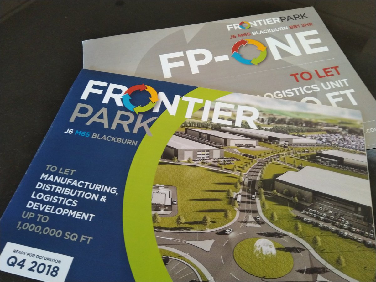 Just launching new branding and brochures for @FrontierParkM65 and FP-ONE, our185k sqft warehouse ready in Dec.  Interested to learn more?  <a href="/B8RE/">B8 Real Estate</a> @industrialgvanw <a href="/TrevorDawson1/">Trevor Dawson Commercial Property Consultants</a>