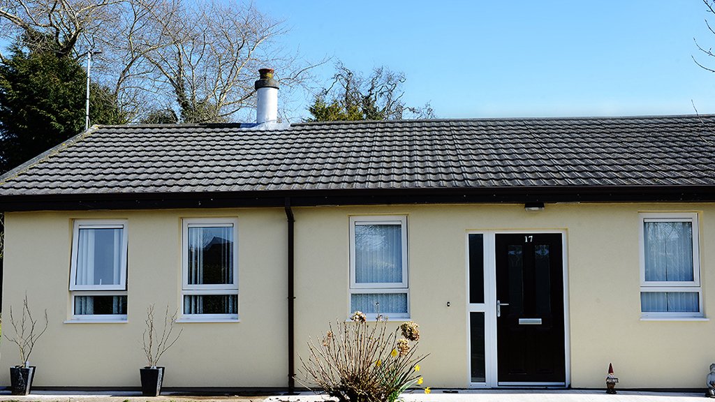 KRendRenders's tweet image. Some before and after pictures of our EWI System now completed on this site near Crumlin, Co. Antrim. The chosen finish was Silicone TC15 in colour Sunflower with Mocha featured around the base #insulationsystem