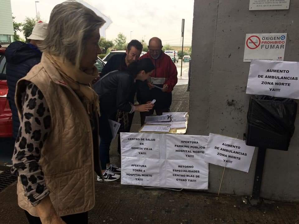 Nuestra maxima repulsa a la intencion de <a href="/ComunidadMadrid/">Comunidad de Madrid</a> desmantelar Centro Especialidades Blas de Otero #Alcobendas concentracion jueves 5 julio 11 horas frente Ayuntamiento