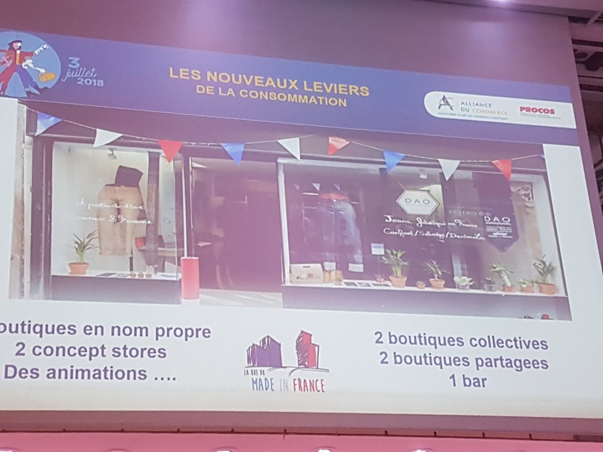 ERICLOOKADOK's tweet photo. #ConsoDemain @AllianceCommerc #madeinfrance @FrancoiseNaudet Rue Madeinfrance rue du Vertbois 75003 https://t.co/O0brl20Ait