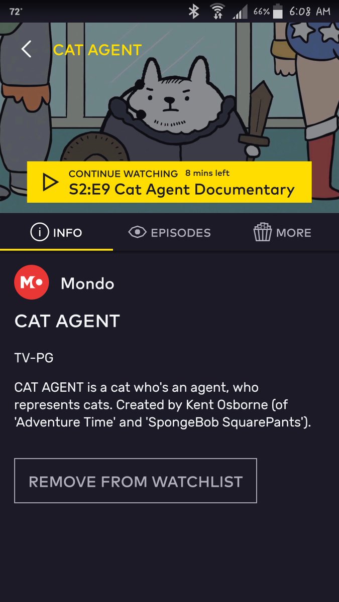 lopez4peepz's tweet photo. I just finished watching #CatAgent. That show is puurfect 👈👈😎 https://t.co/uNoW6ODBfd