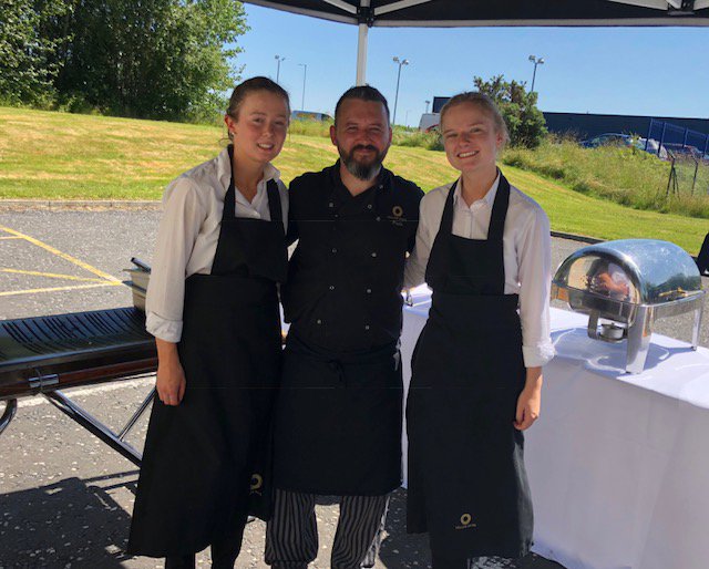 The CHC team are making the most of the hot weather! On Friday an employee BBQ was laid on at our Head Office in Portadown, for our team to enjoy some lunch time sunshine! A huge thanks to the <a href="/YellowDoorCater/">Yellow Door Catering</a>  for the excellent food and catering service which was enjoyed by all!