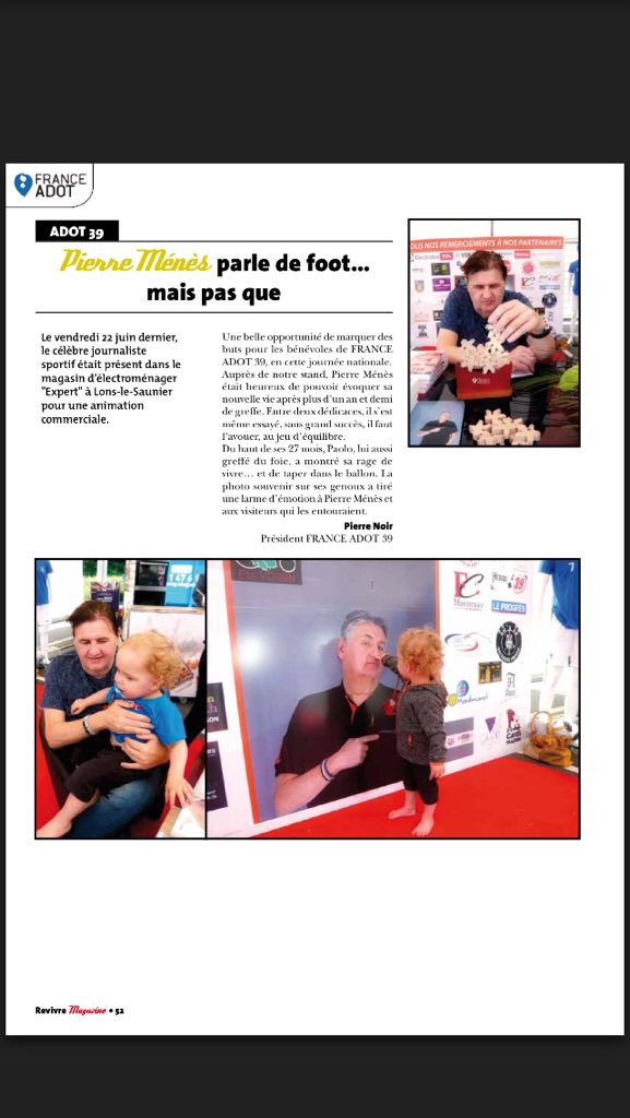 PierreMenes's tweet photo. Un bien joli souvenir avec les magasins Expert. Force à Paolo #dondorganes #rebirth https://t.co/1IMunPlBZ0