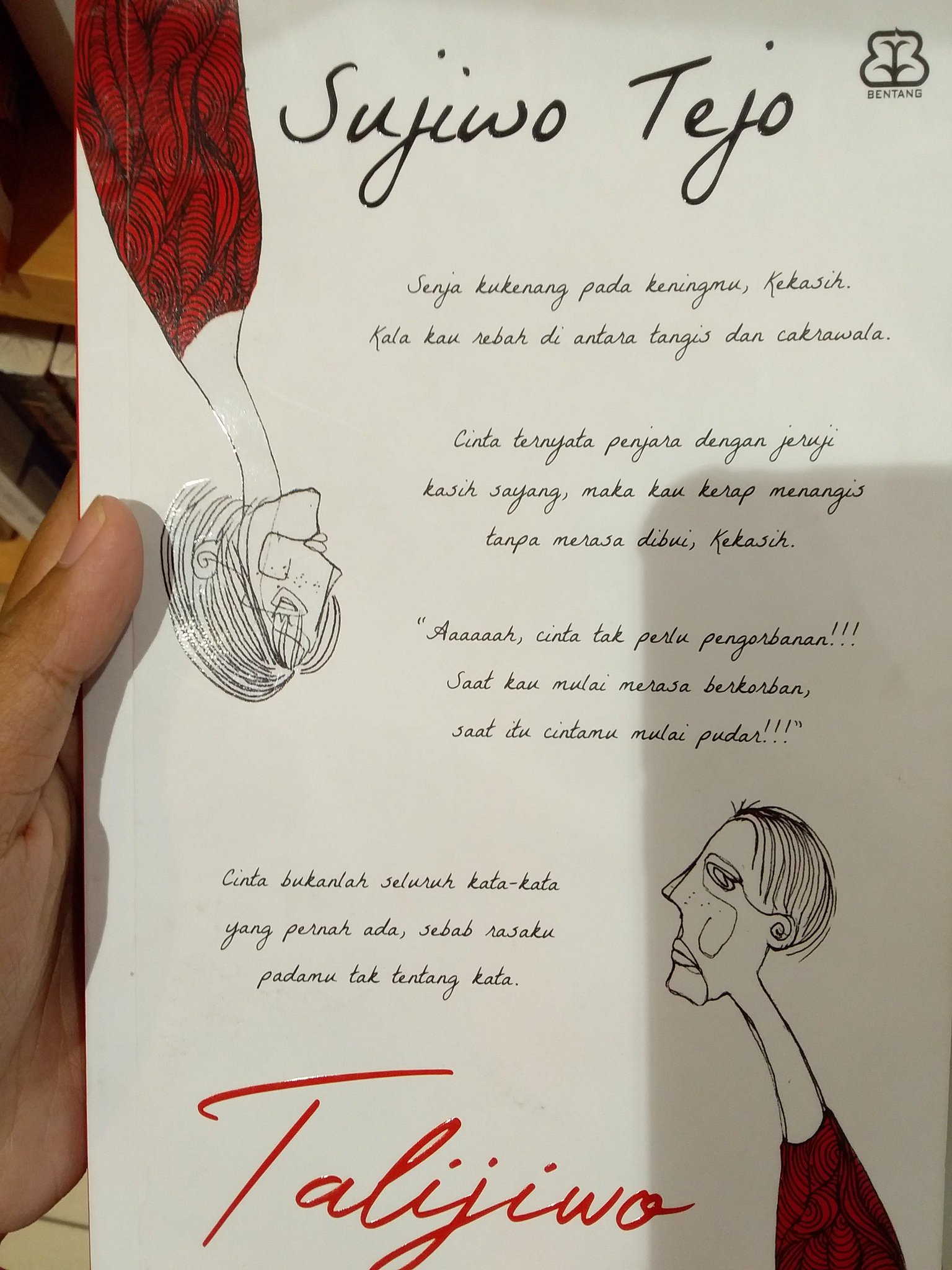 SaZu Su Twitter Cinta Bukan Seluruh Kata Kata Yang Pernah Ada
