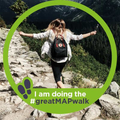 mapyoungpeople's tweet photo. Well it's @UKCharityTues &amp; we are thrilled to have our new profile frame for you to add for our #greatMAPwalk -  show off how supportive you are of #youngpeople finding their way - it only takes 2 secs! Thank you so much!  https://t.co/k1nzz7GSy7 https://t.co/62GuqqS3eA
