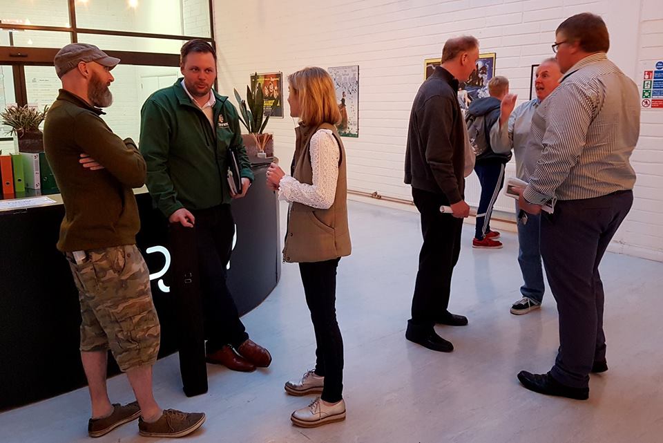 Check out the photos below from our event last week with <a href="/troy_studios/">Troy Studios</a> on an ‘Introduction to electrical work in film’. If you would like to find out more how local electricians can get involved contact limerick@teeu.ie or phone 061 316810 or film@troystudios.ie.