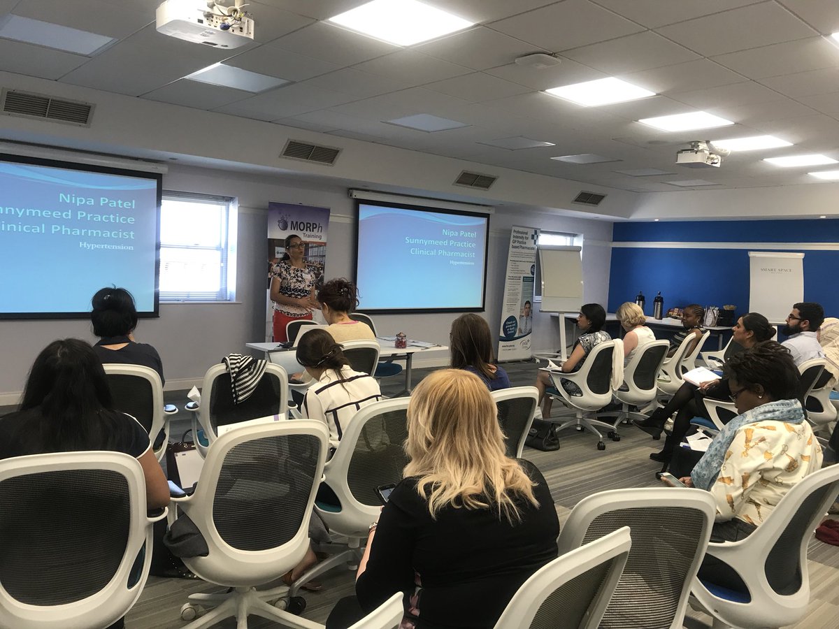 jawad_hala's tweet photo. @Nipapharmacist @MorphCLtd #hypertension #pharmacist #clinical #guildford #surrey @the_pda @the_pda_union #fullsession #primarycarepharmacist #bloodpresure https://t.co/teHg1tjldz