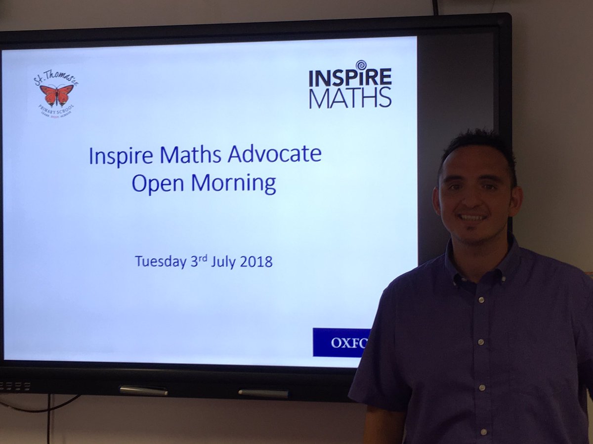 LisaWincerPrim's tweet photo. @StThomasCofE @OUPPrimary Awesome mats at St Thomas Advocate Open Morning. Thank you for having us https://t.co/A2XXDzkYx8