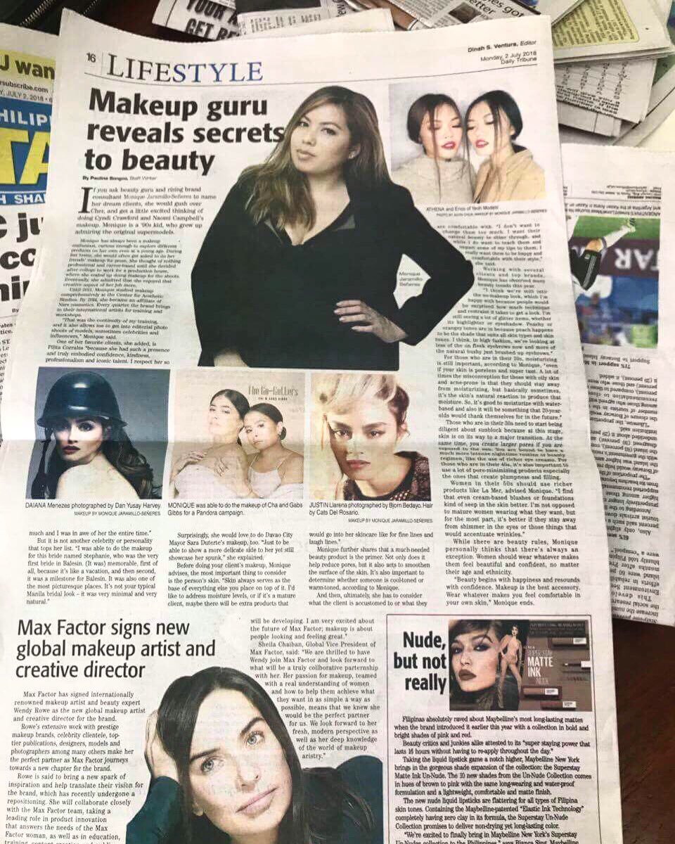 MoniqueJSeneres's tweet photo. Beauty begins with happiness and resounds with confidence. 💛
Thanks for featuring me, @TribuneLife! 💁🏻♀️ Much love.
#makeupbymjs #beautyism #makeupartist #mualife #ilovemyjob https://t.co/QfvNAyI6IZ