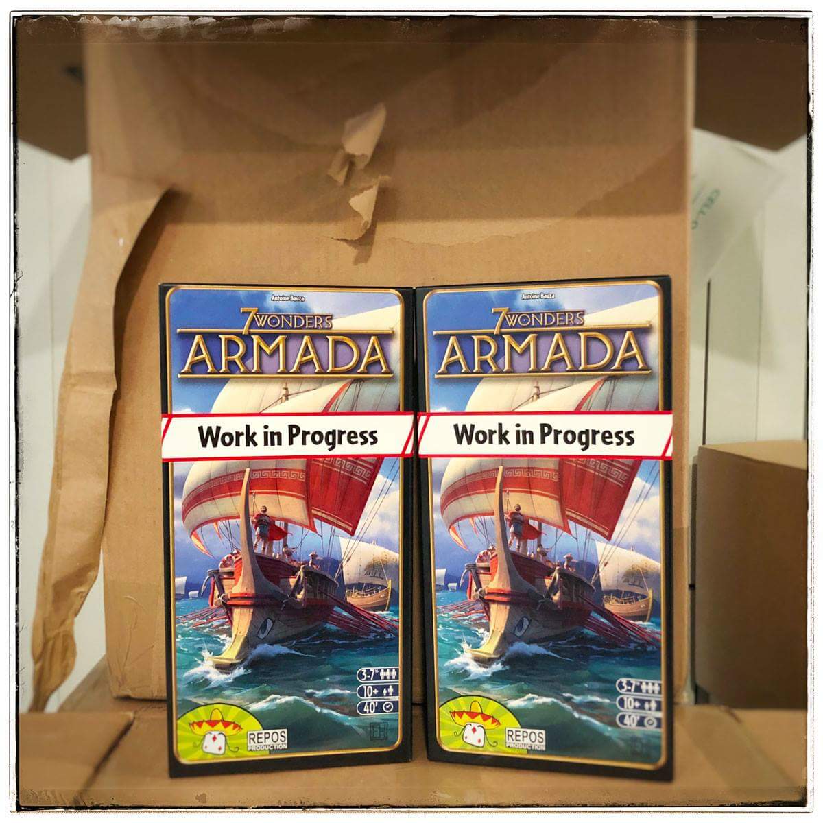 On my way to Dice Tower Con with 7 Wonders Armada, Just One, Concept @dtconofficial <a href="/ReposProduction/">Repos Production</a>