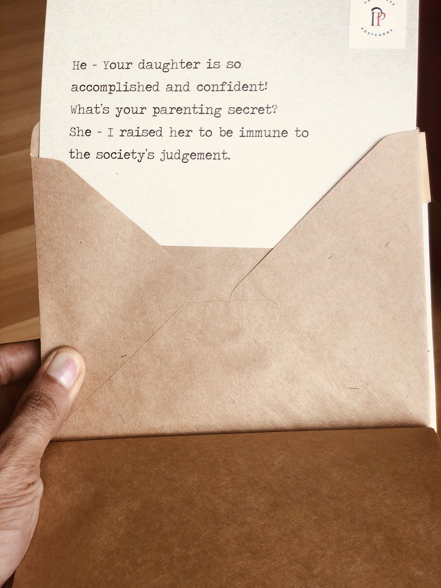 himanshu_A_M's tweet photo. UNBOOK by @BrandPaperless BOOK LAUNCH, one of its own kind book which has pages sealed in envelopes with life learning lessons. Happy and proud to have launched a unique 📚 #unbook #booklaunch #paperlesspostcards https://t.co/KoSkjBiW9C