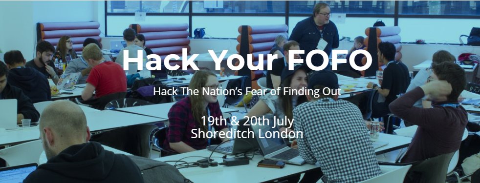 Still a week to apply for this paid hackathon. Get involvolved if you are a dev interested in health data. hackyourfofo.co.uk