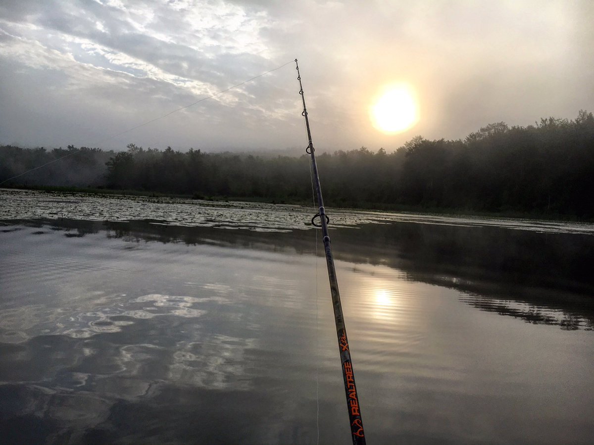 NateHosie's tweet image. Nice start to the morning! 🇺🇸#RealtreeFishing #USA