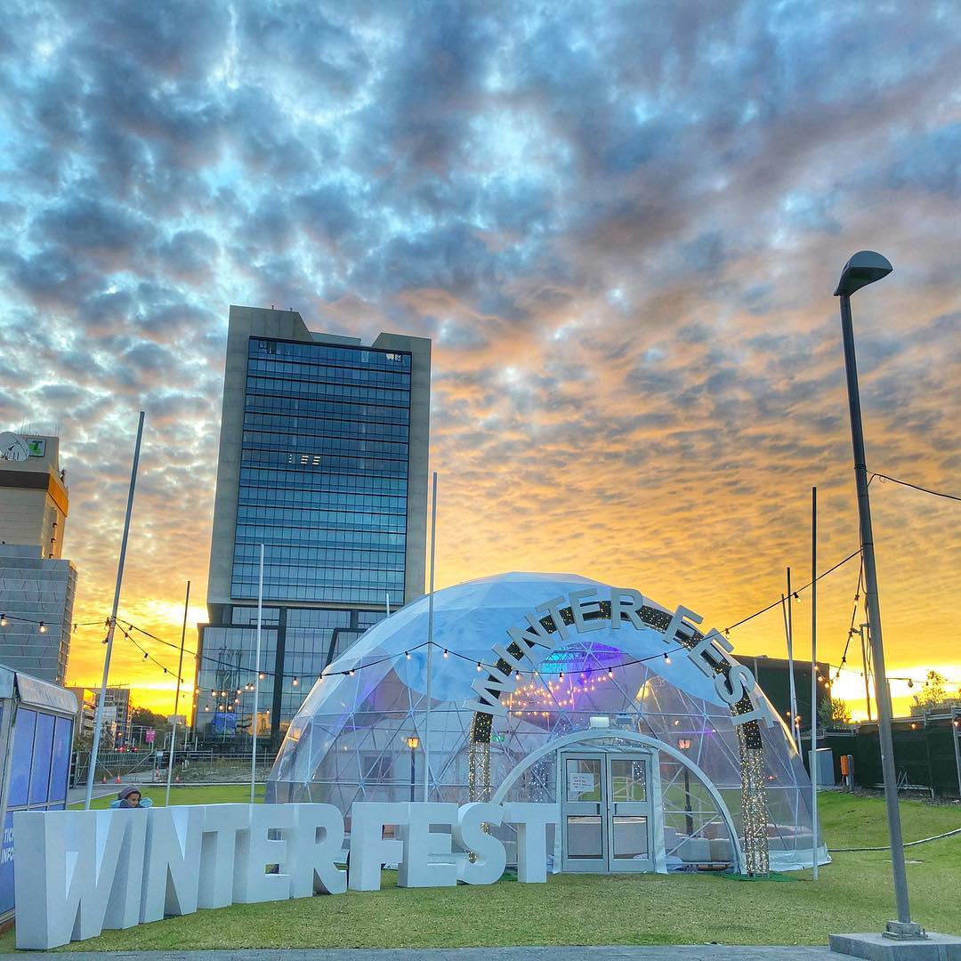 CityofPerth's tweet photo. What a great shot of the Winter Fest Dome, have you been inside yet? ✨ #cityofperth #winterfestperth 

Image Credit IG/ @elkayelteee https://t.co/WLzZOa7H1j