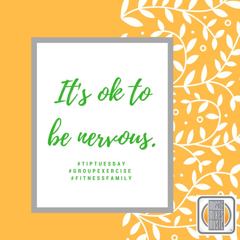 VibesMusicMix's tweet image. Today&apos;s #GroupExerciseInstructor Tip: it&apos;s ok to be nervous!  Whether you&apos;re a veteran instructor teaching your first class today, we ALL get nervous.  Embrace the challenge and CRUSH IT!  #TipTuesday #FitnessFamily #GroupEx #FitTip