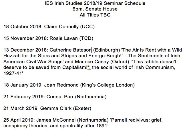 IES Irish Studies tweet media